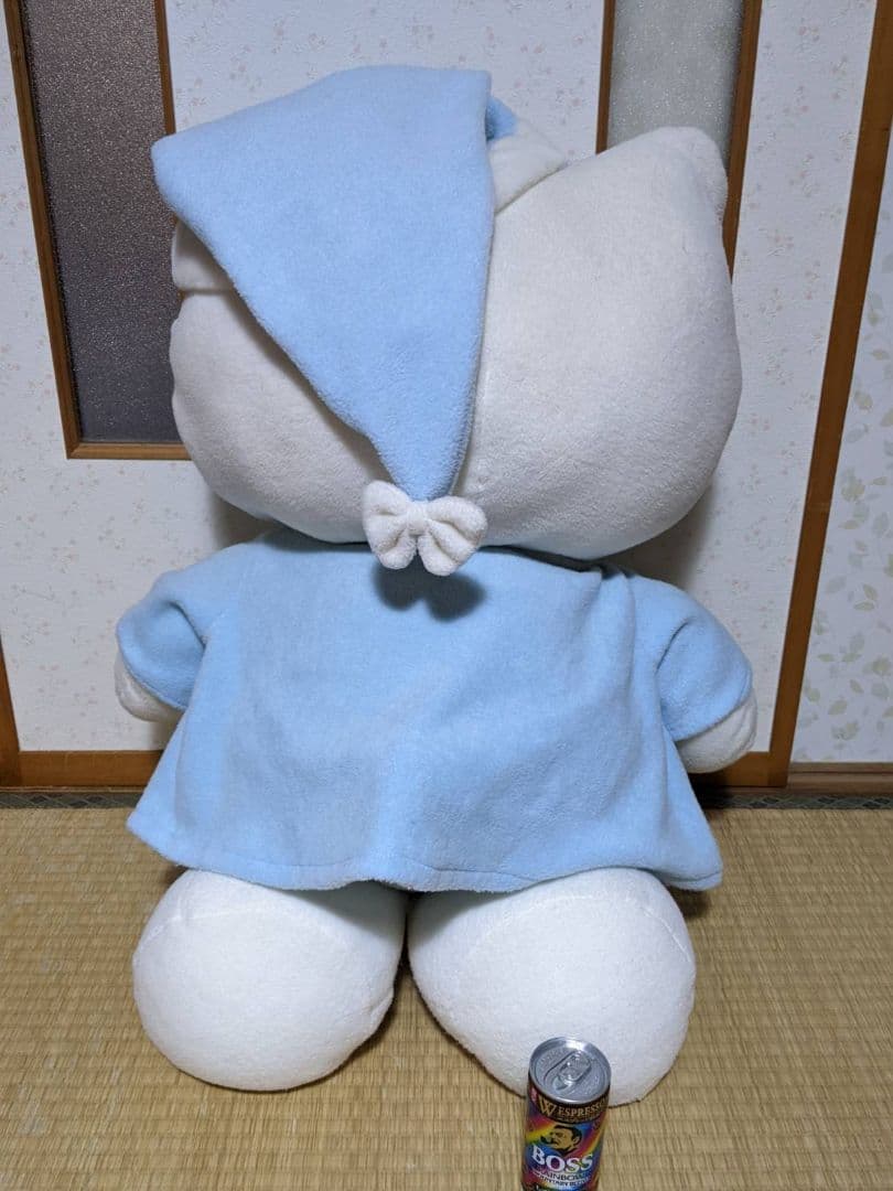 レトロ　レア　キティ　特大　ぬいぐるみ　パジャマ