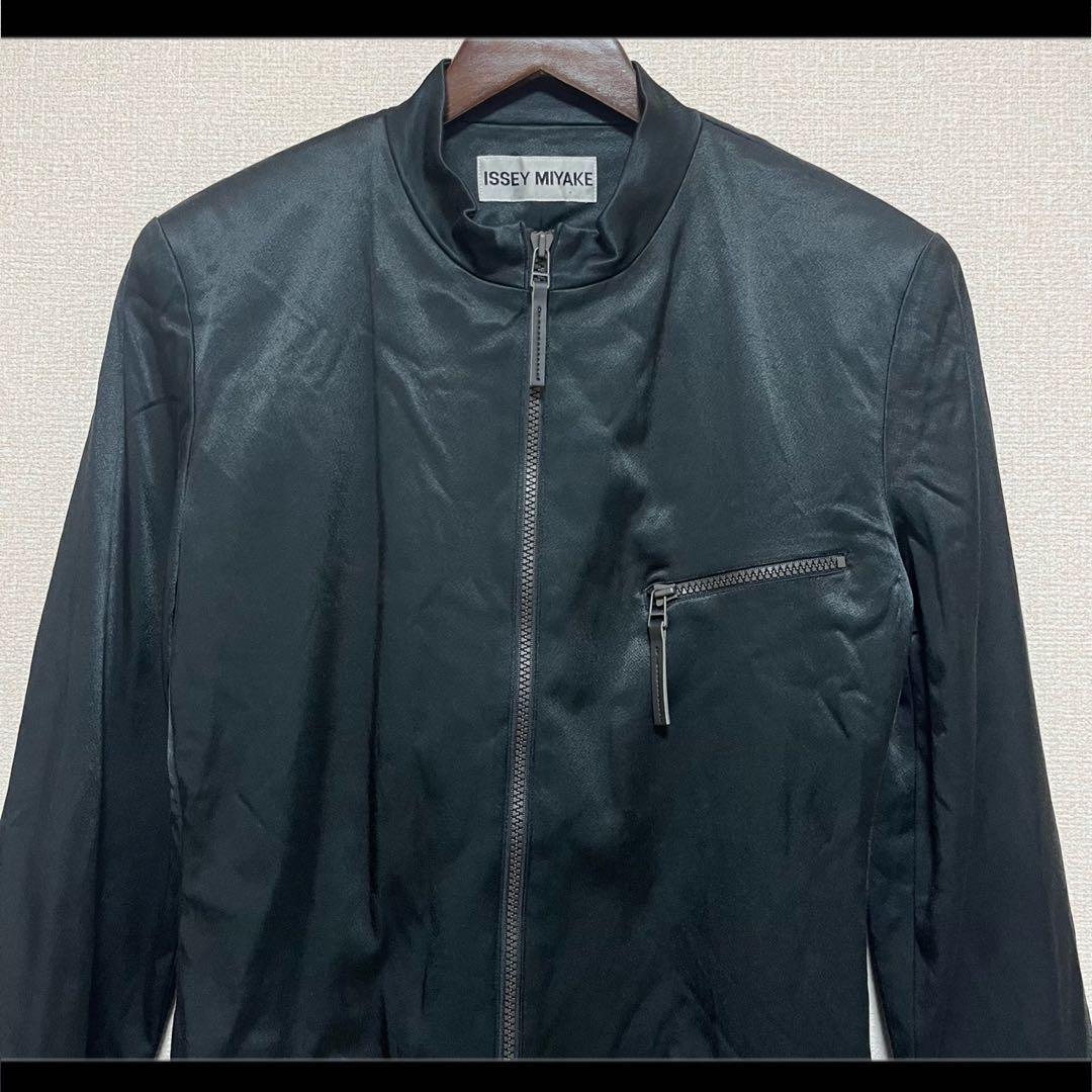 ISSEI MIYAKE イッセイミヤケ ジャケット ブラック L 個性的