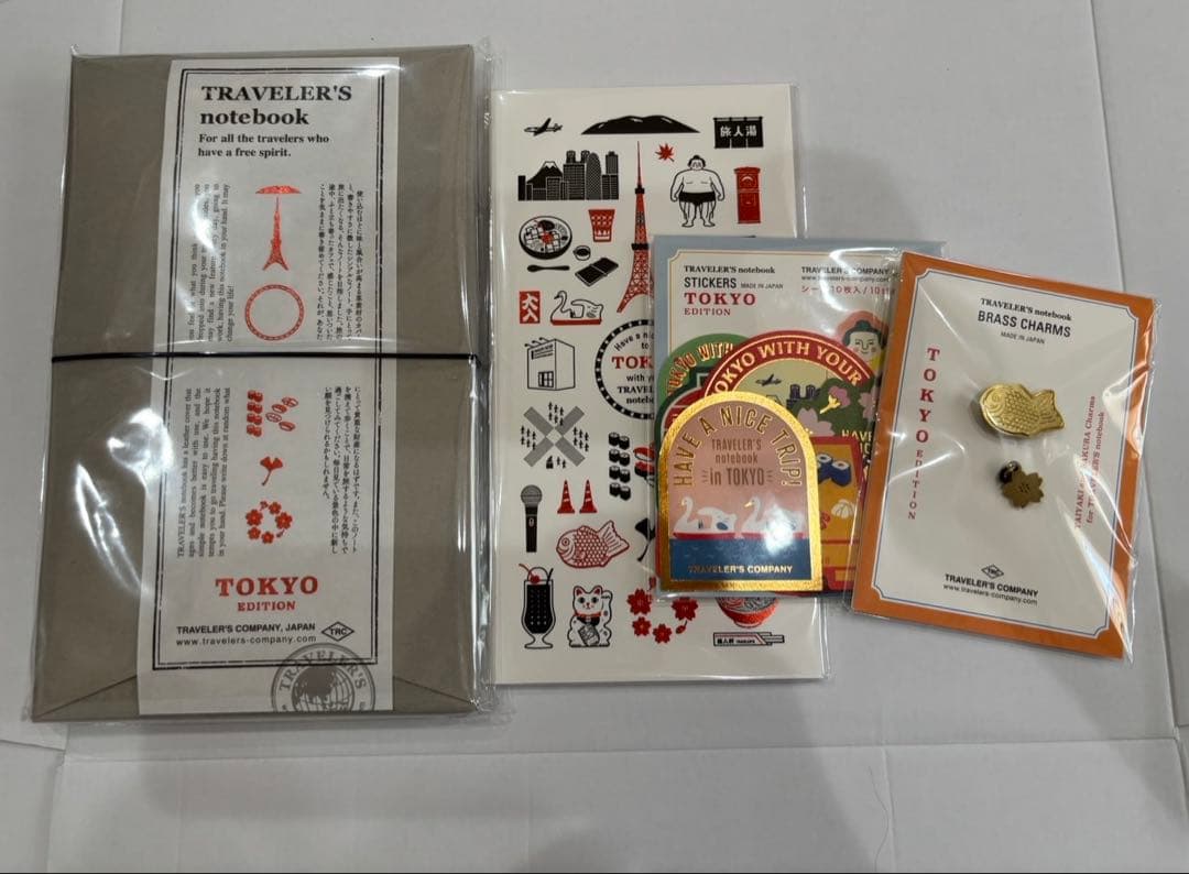 トラベラーズノート 東京エディション 限定 レギュラーサイズ セット