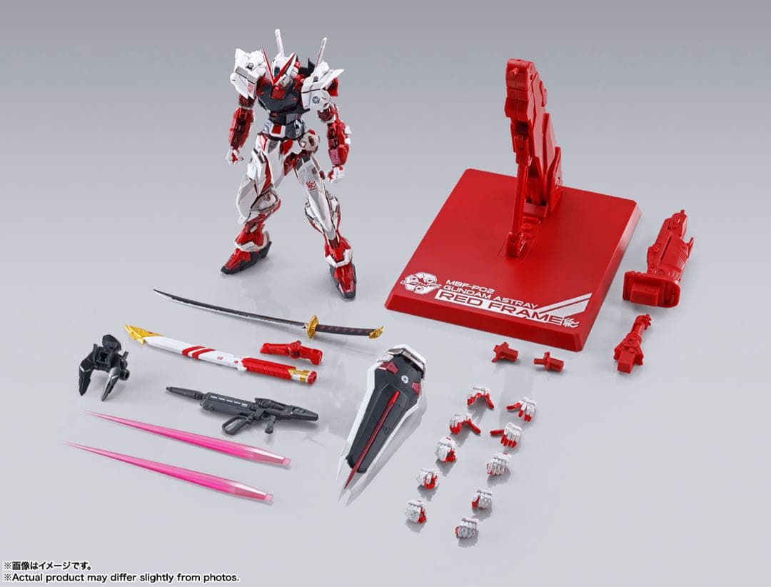 【新品未開封】メタルビルド　アストレイレッドフレーム