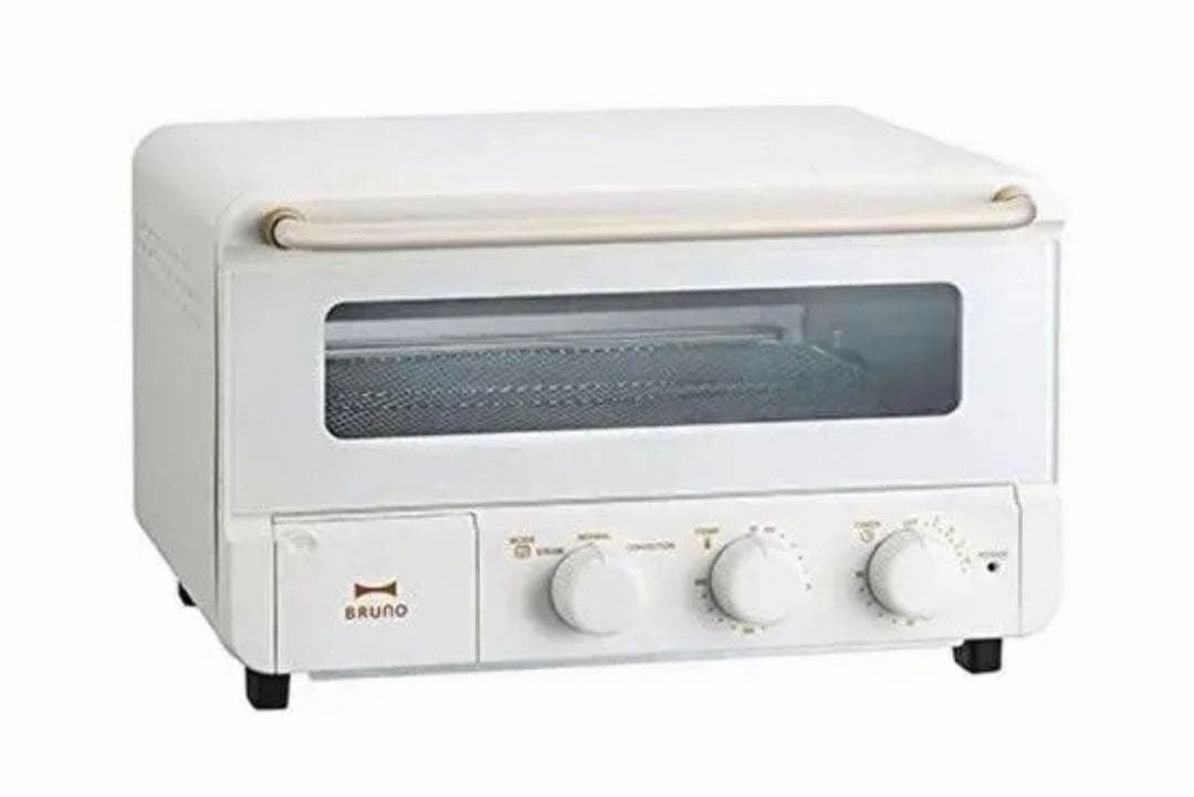 新品　BRUNO crassy+ スチーム＆ベイク トースター ホワイト