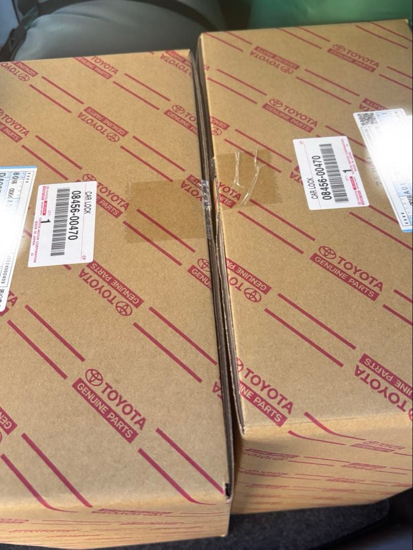 トヨタ タイヤロック イエロー 未使用