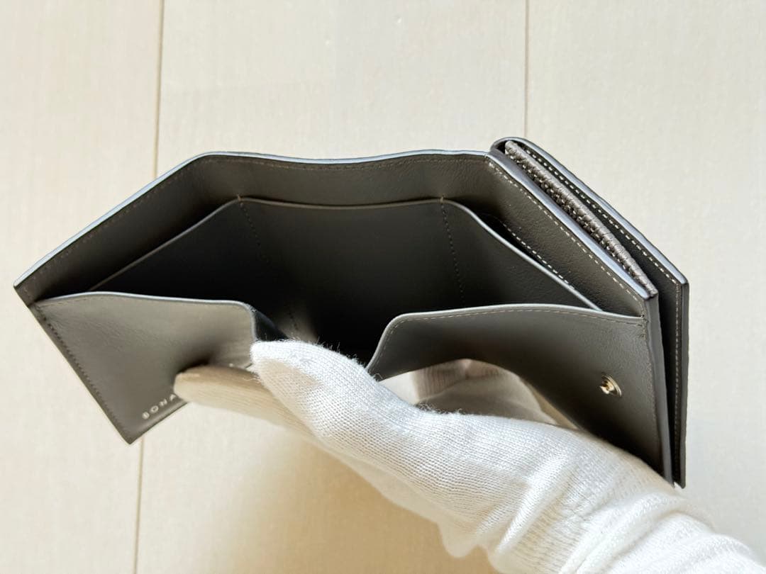 BONAVENTURA グレー 三つ折り財布