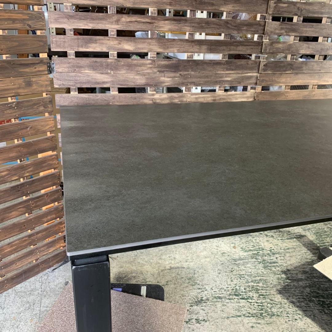 直接引取のみ J604 テーブル ニトリ ダイニングテーブル セラミック天板