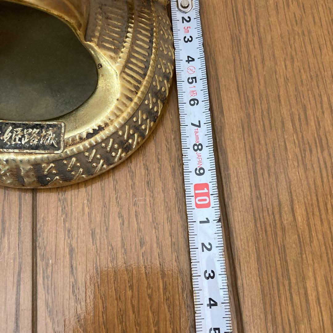 匿名配送　兜　国宝姫路城　アンティーク　置物　カッコいい　カブト　当時物