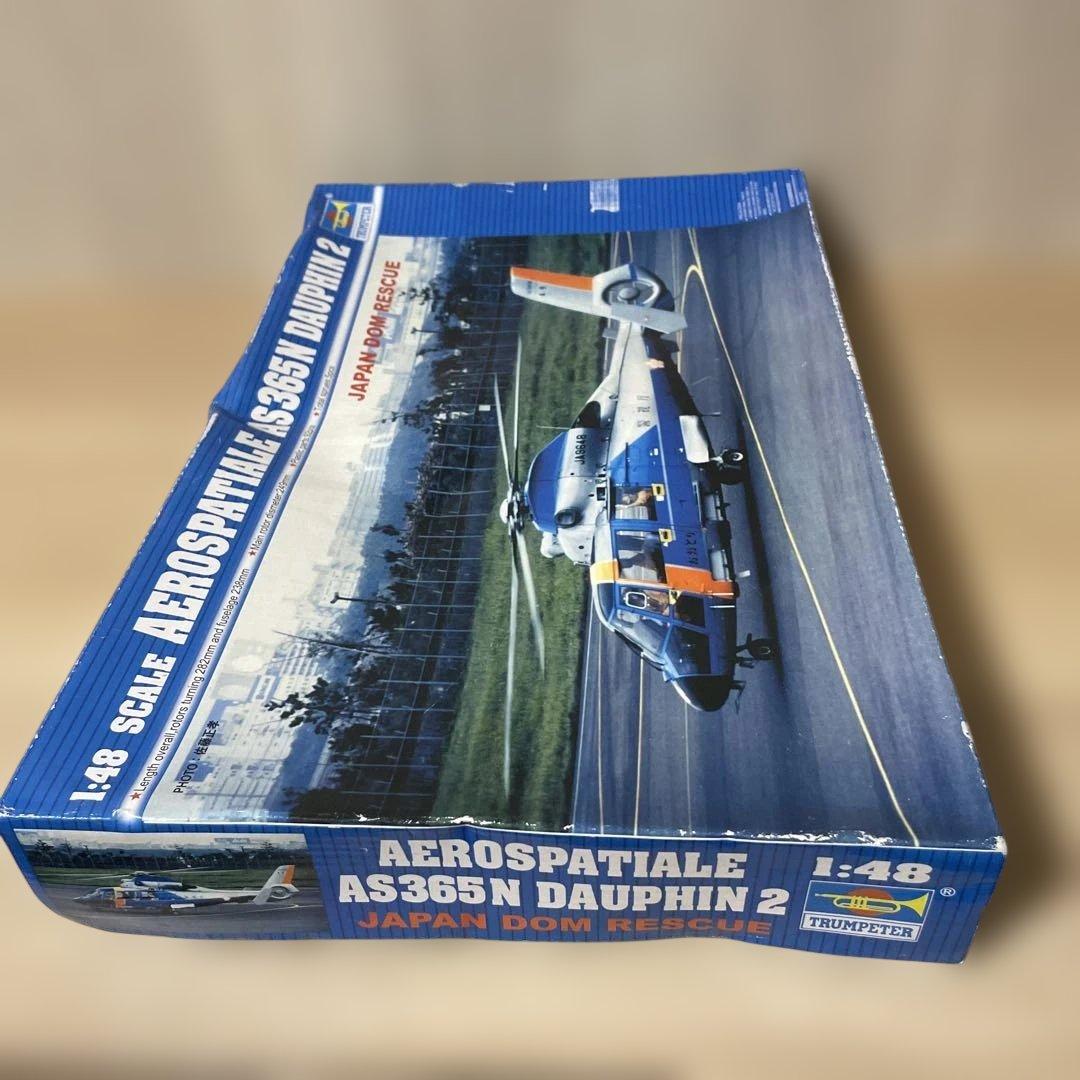 1/48 TRUMPETER AS365Nドーファン2日本救難機未組立Ln587