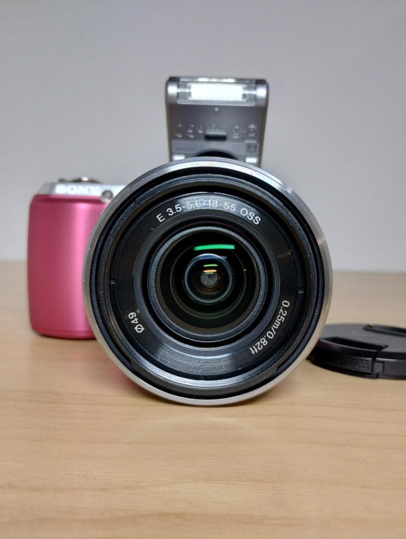✨人気✨ SONY α NEX-C3 ズームレンズキット ピンク ミラーレス