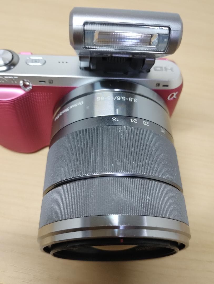 ✨人気✨ SONY α NEX-C3 ズームレンズキット ピンク ミラーレス