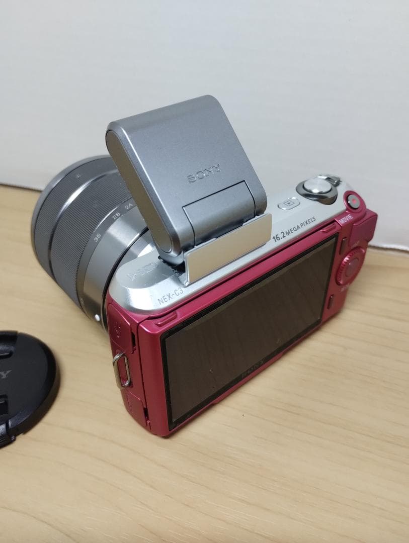 ✨人気✨ SONY α NEX-C3 ズームレンズキット ピンク ミラーレス
