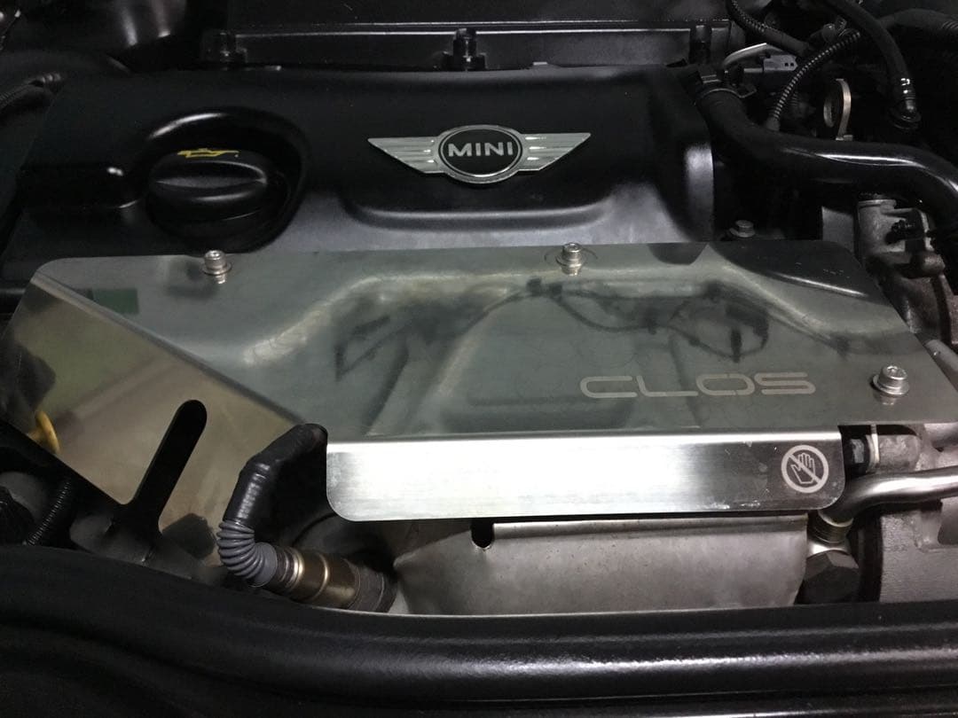 MINI ミニ R55 R56 CLOS タービンヒートガード ステンレス