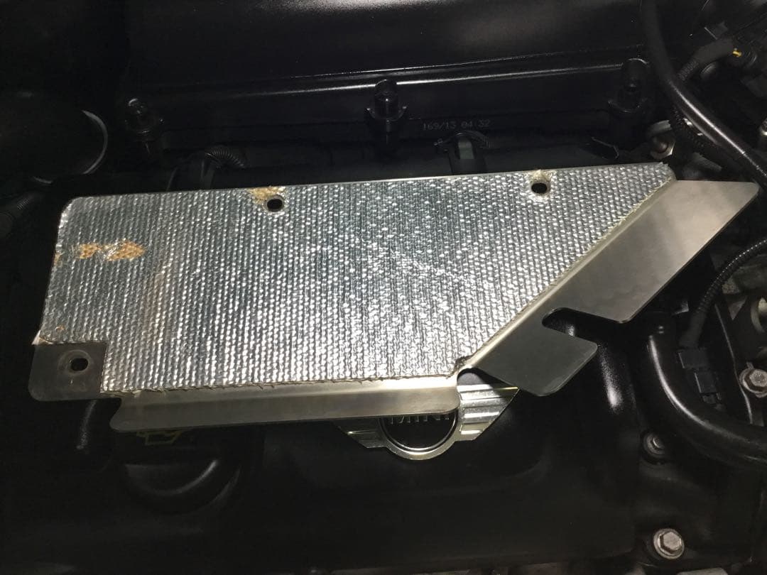 MINI ミニ R55 R56 CLOS タービンヒートガード ステンレス