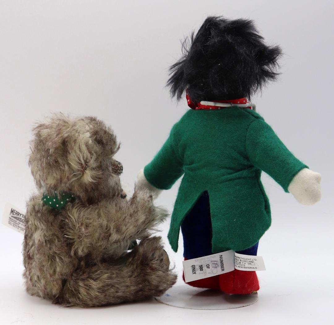 テディベアとゴリー人形のセット メリーソート500セット限定品 2000年度