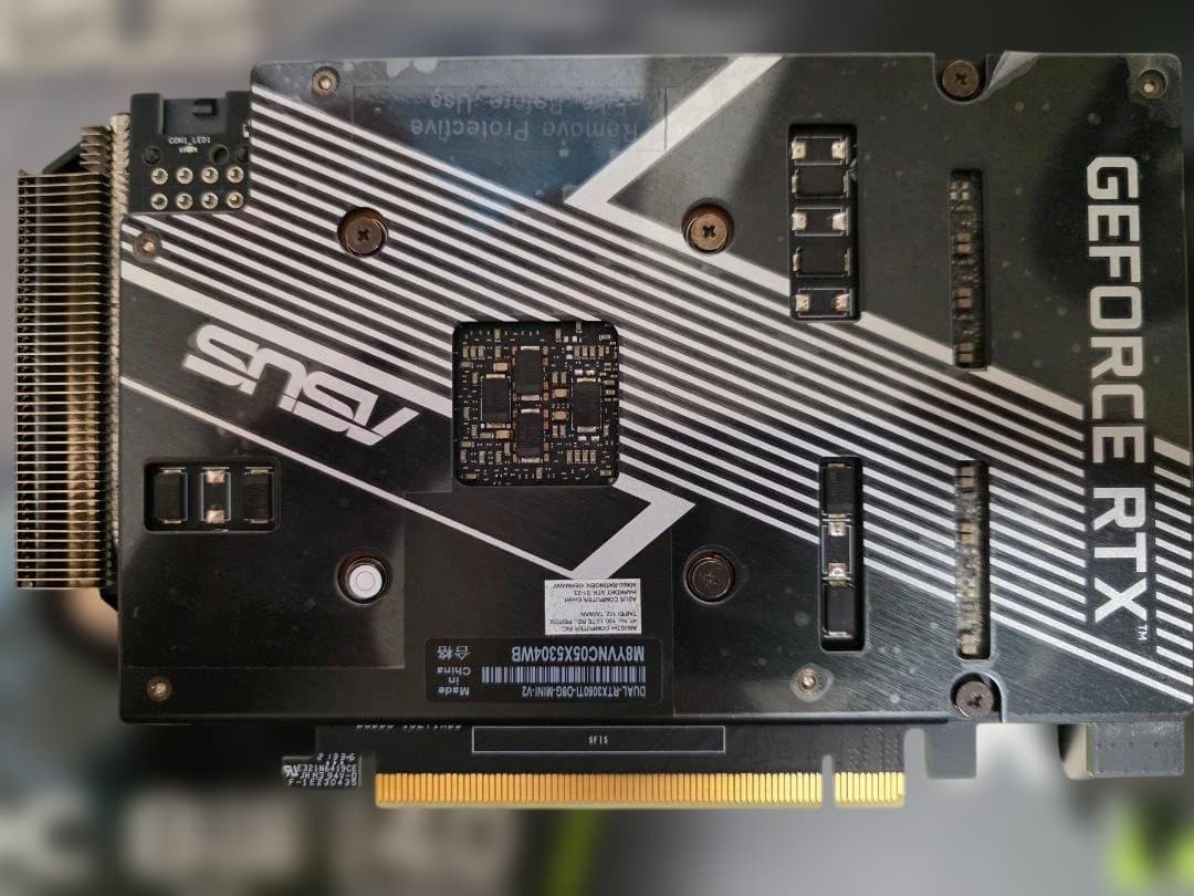 ASUS DUAL RTX 3060 Ti 8GB MINI V2 グラボ