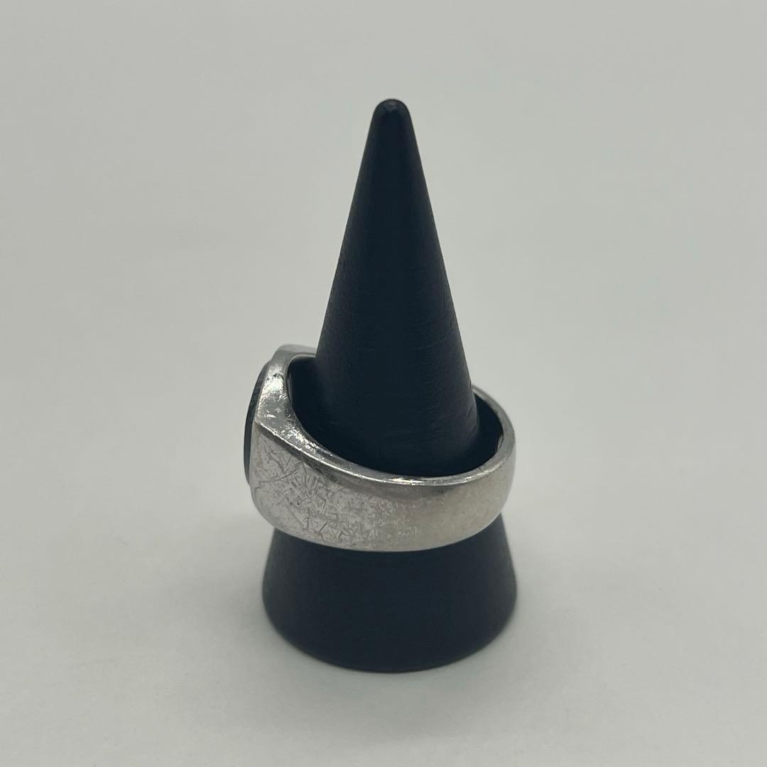 トムウッド TOMWOOD シールド グリーンマーブルリング 21号 SV925