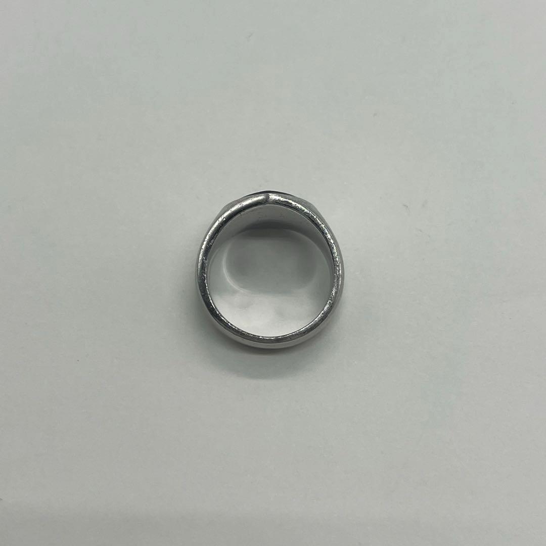 トムウッド TOMWOOD シールド グリーンマーブルリング 21号 SV925