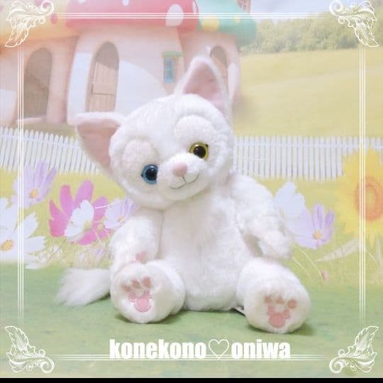 希少♡゜白猫ジェラトーニ☆ファーではありません