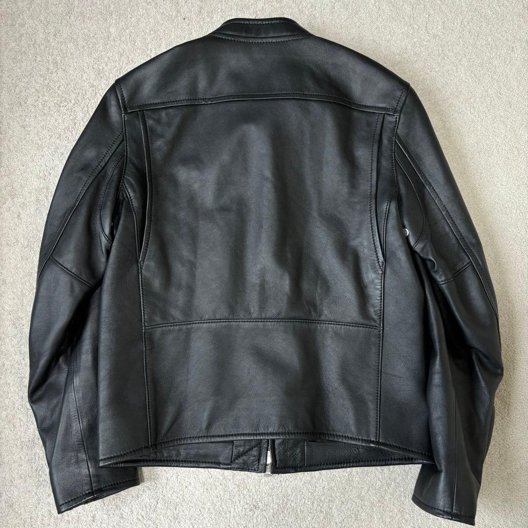 美品 Lサイズ COACH ライダース ラムレザージャケット 八の字 シングル