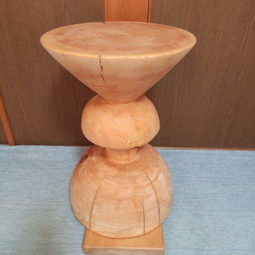 tasusaさん専用ヒバ丸太椅子スツール