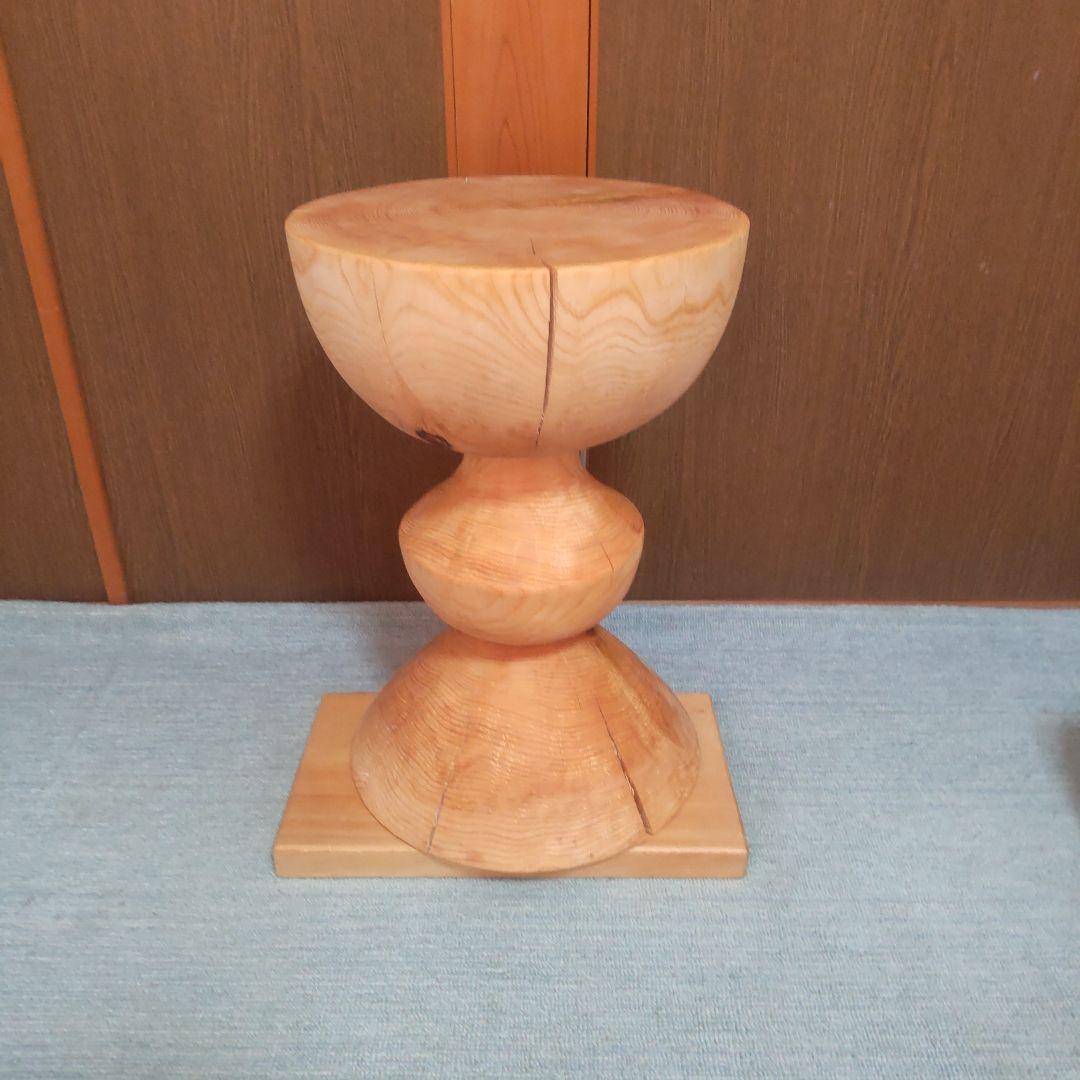 tasusaさん専用ヒバ丸太椅子スツール
