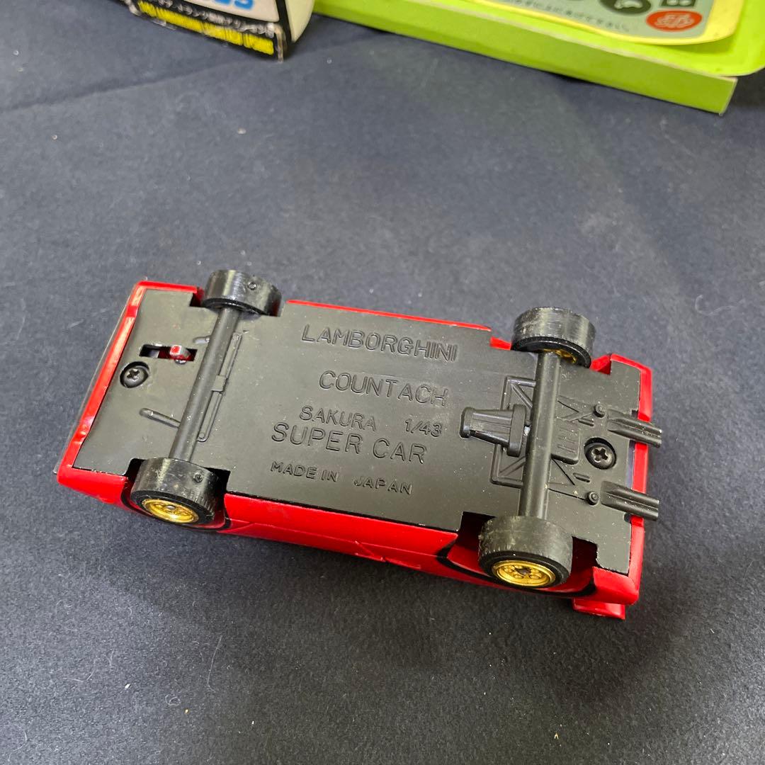 ミニカー　スーパーカー　ランボルギーニカウンタックLP500S