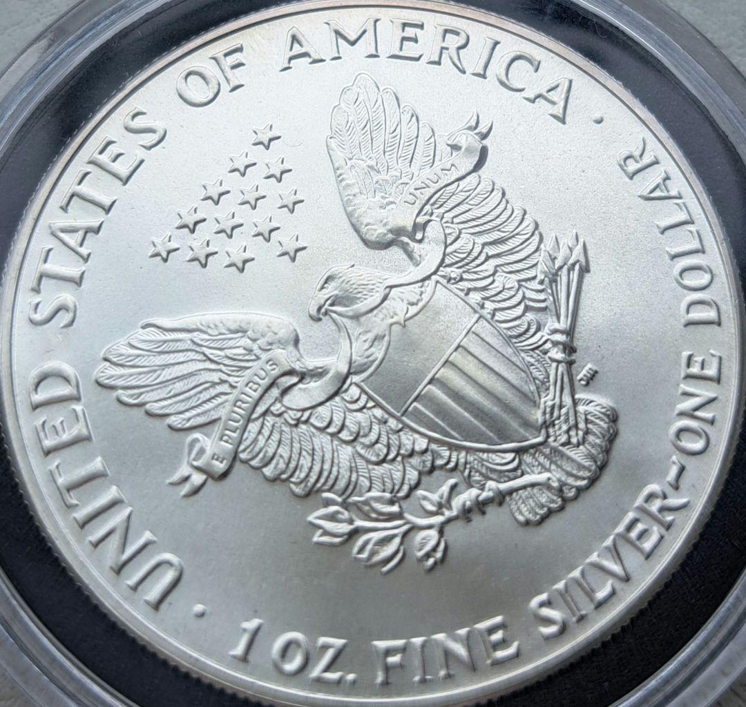 ☆初年度発行☆1986年「イーグル•ウォーキングリバティ」純銀1オンス銀貨