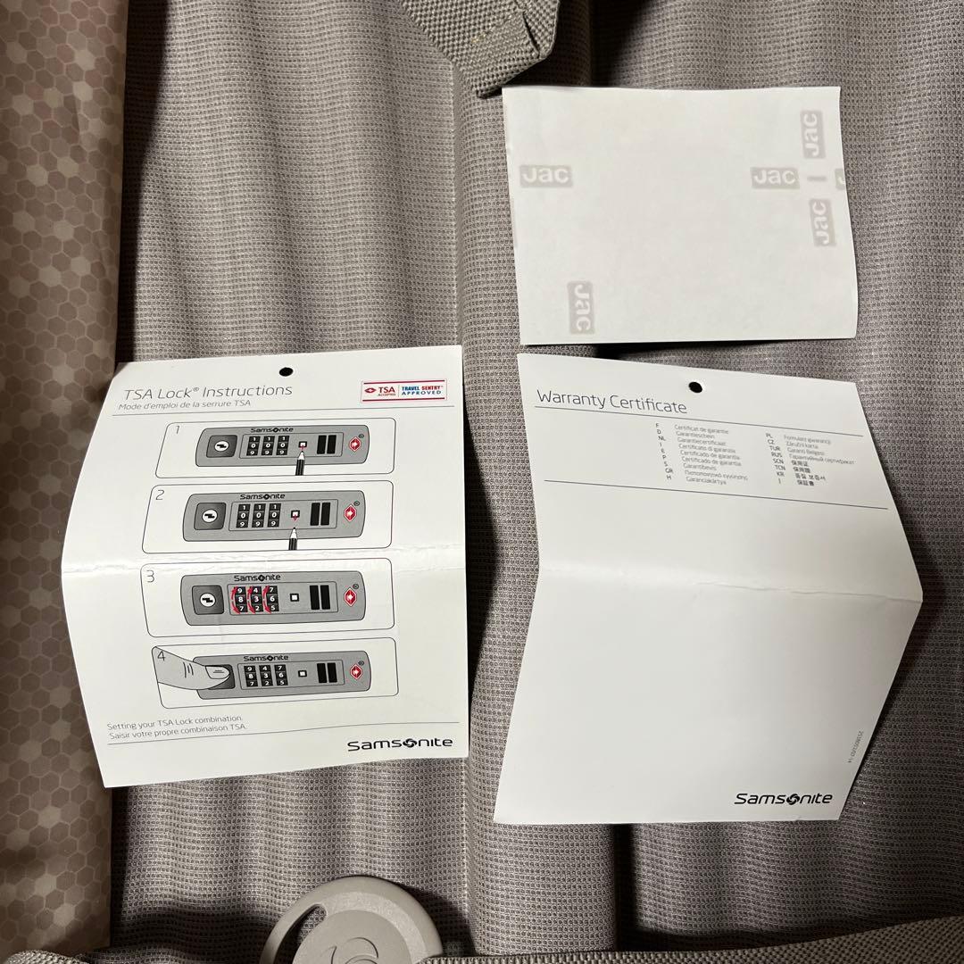 Samsonite コスモライト ダークブルー キャリーケース 36L