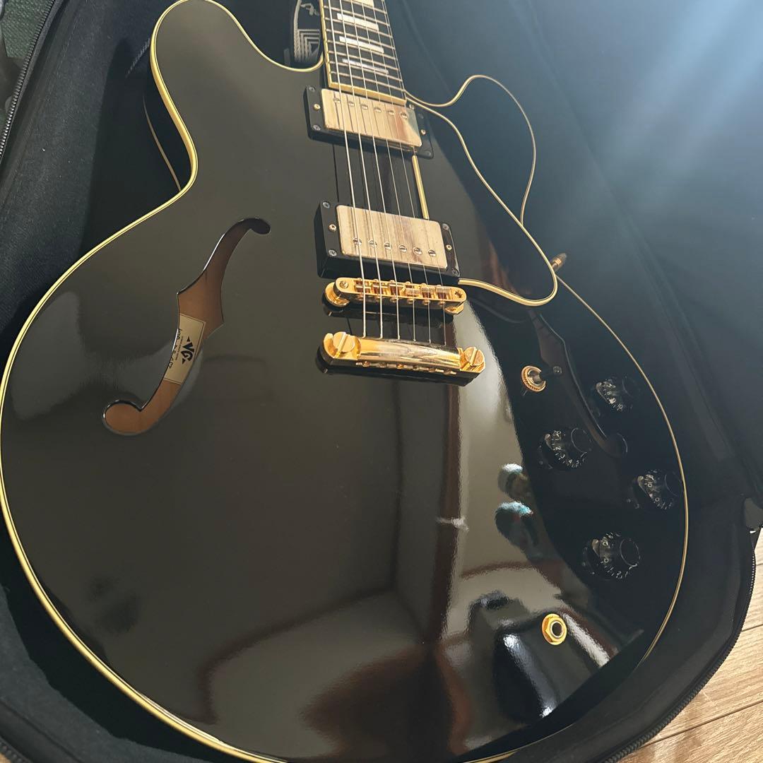 【値下げ・キズあり・ケース付】VG KTR-ES CST [EB] セミアコ