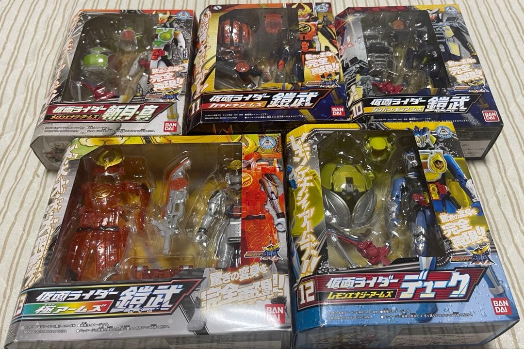 【開封品】仮面ライダー鎧武　アームチェンジシリーズ　25点セット