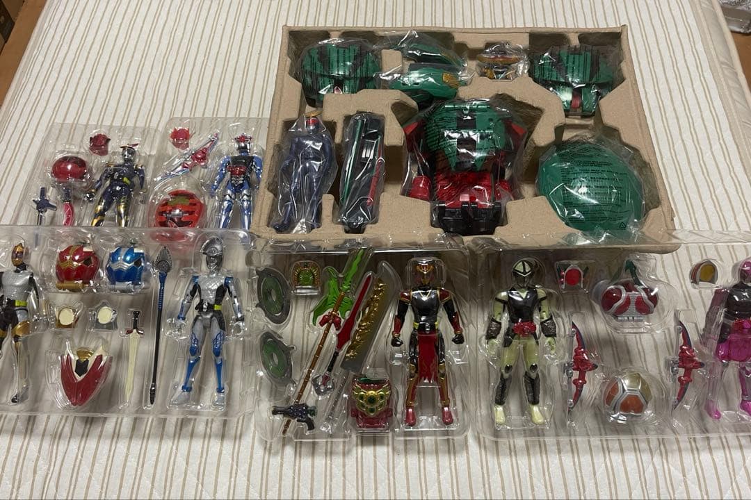 【開封品】仮面ライダー鎧武　アームチェンジシリーズ　25点セット