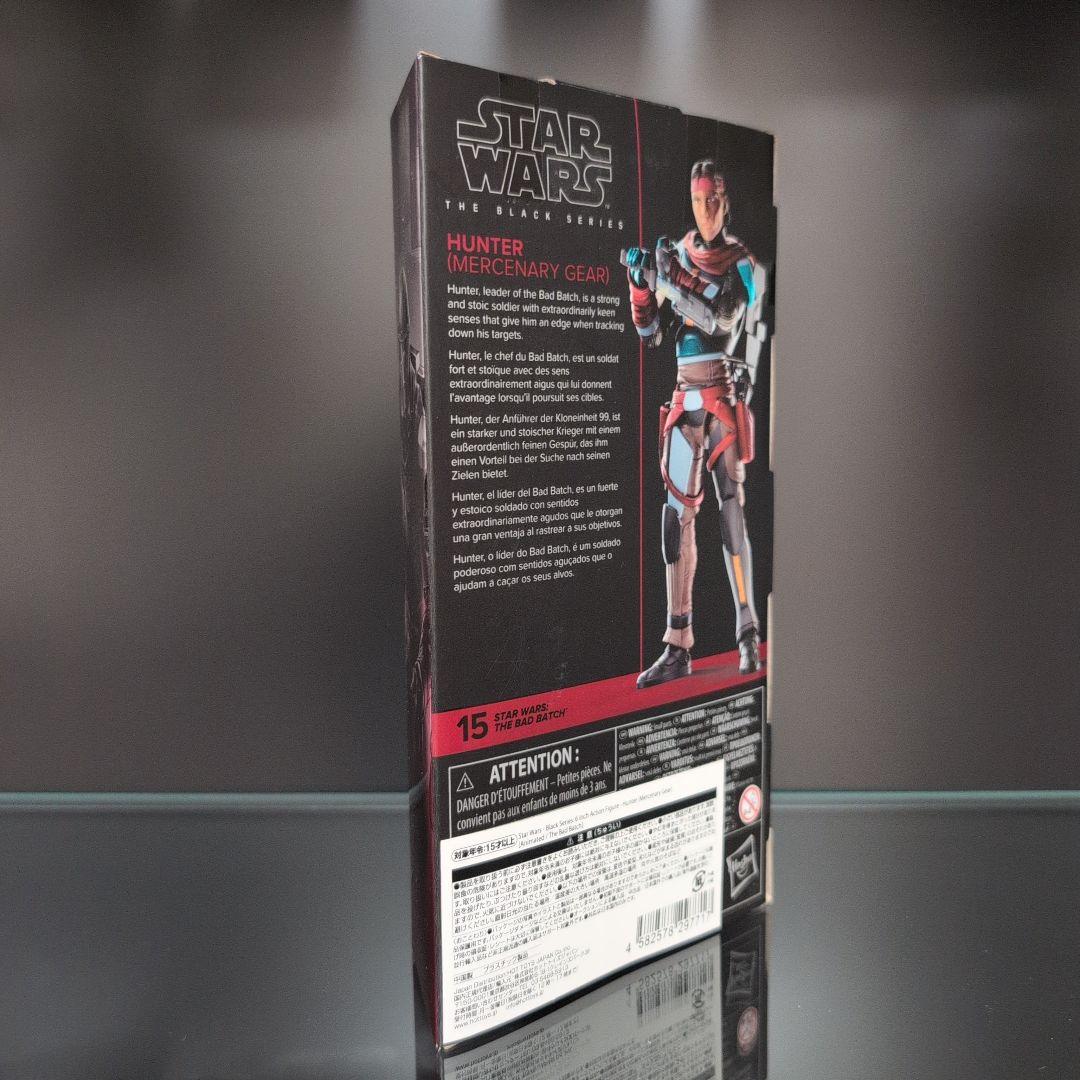 スターウォーズ　ブラックシリーズ　ハンター　マーセナリーギア
