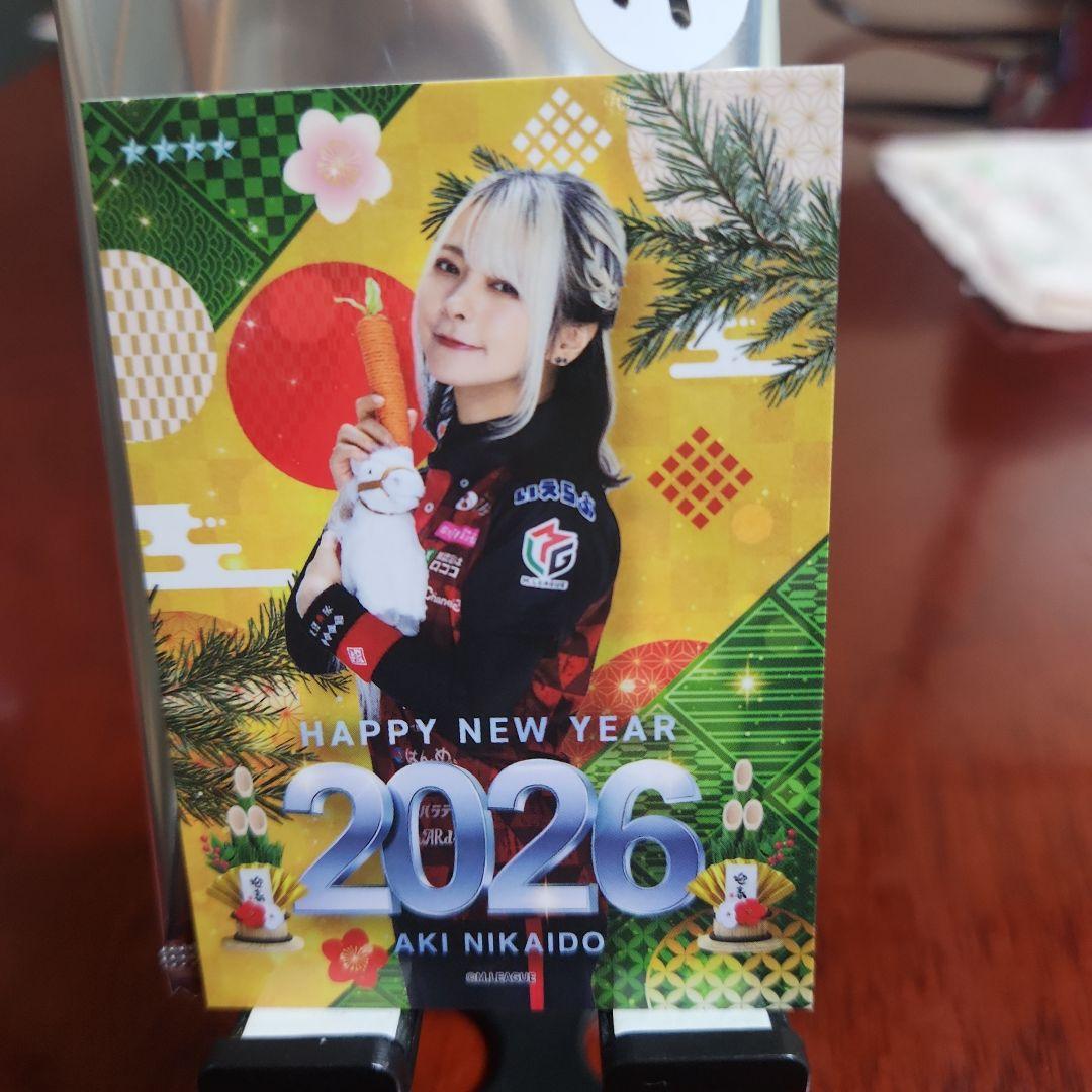 Mリーグ　トレカ　二階堂亜樹