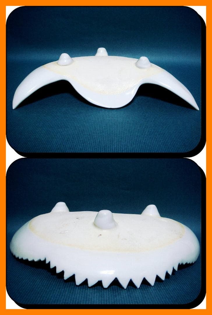 @@840『鶴形 三ッ足皿』　/骨董品 古美術 古玩 アンティーク