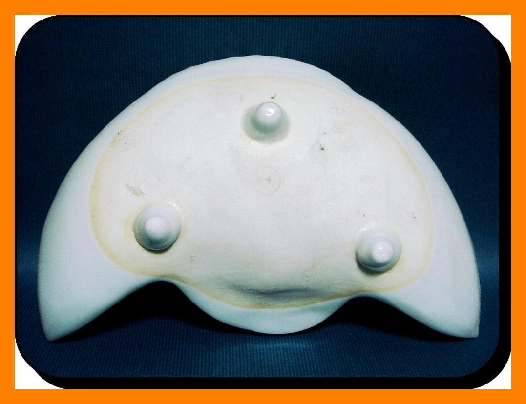 @@840『鶴形 三ッ足皿』　/骨董品 古美術 古玩 アンティーク