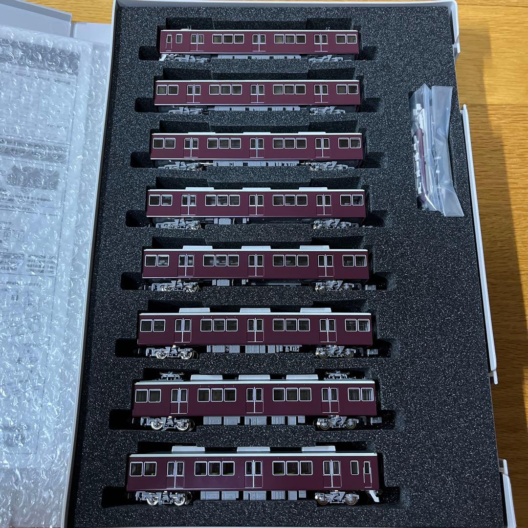 グリーンマックス　阪急8300系（1次車・白ライト）　8両編成セット 動力付き