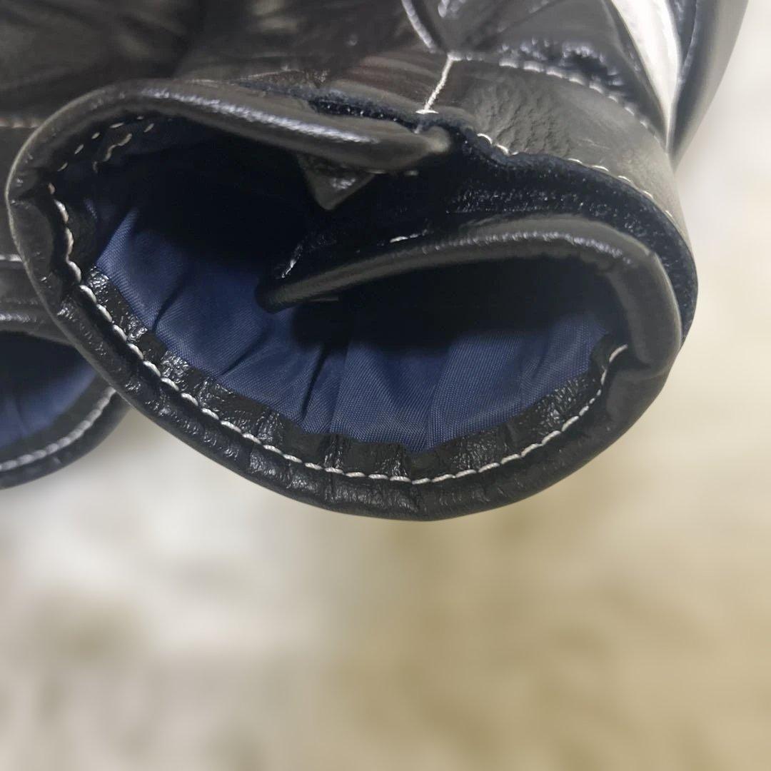 【極美品】winning ボクシンググローブ 10oz 黒 MS-300B