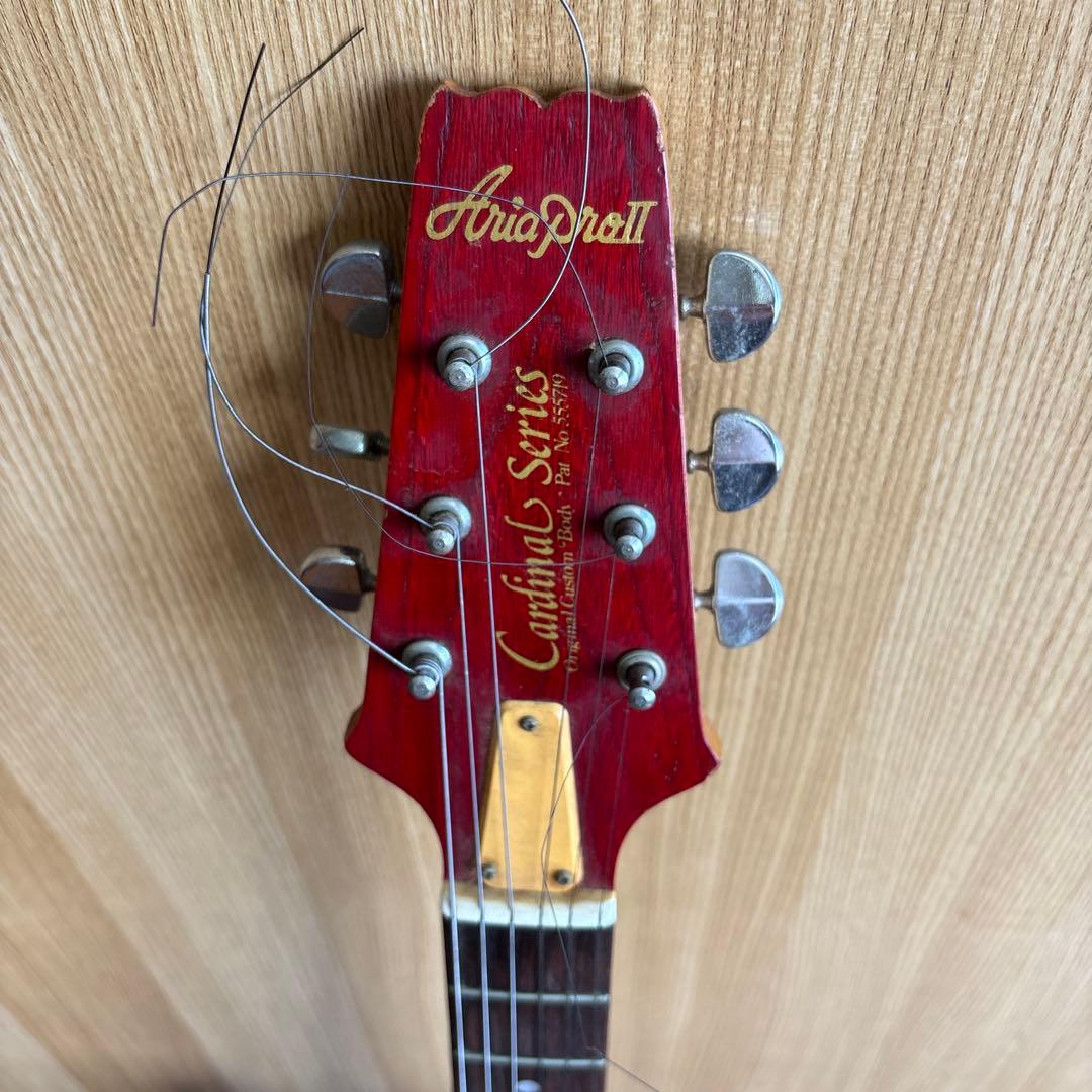 Aria Pro II エレキギター レッド