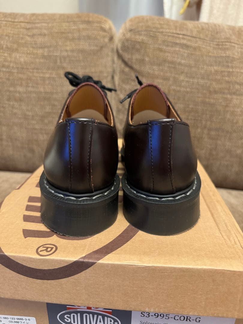 靴 Solovair 3 Eye Gibson Shoe 25cm us7