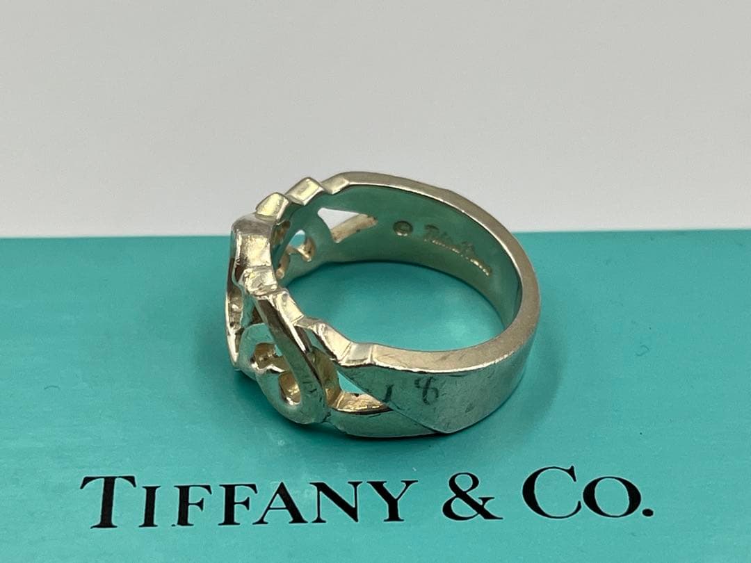 ティファニー パロマピカソ トリプルラビリングハート リング 925