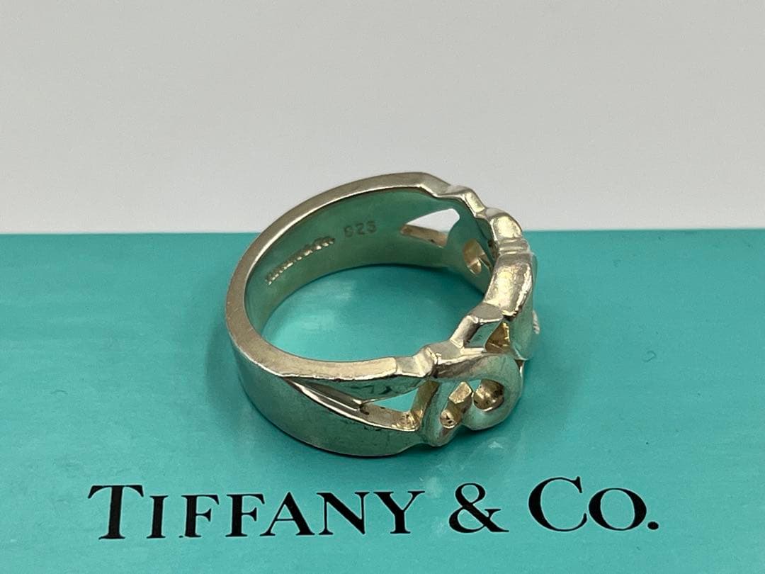 ティファニー パロマピカソ トリプルラビリングハート リング 925