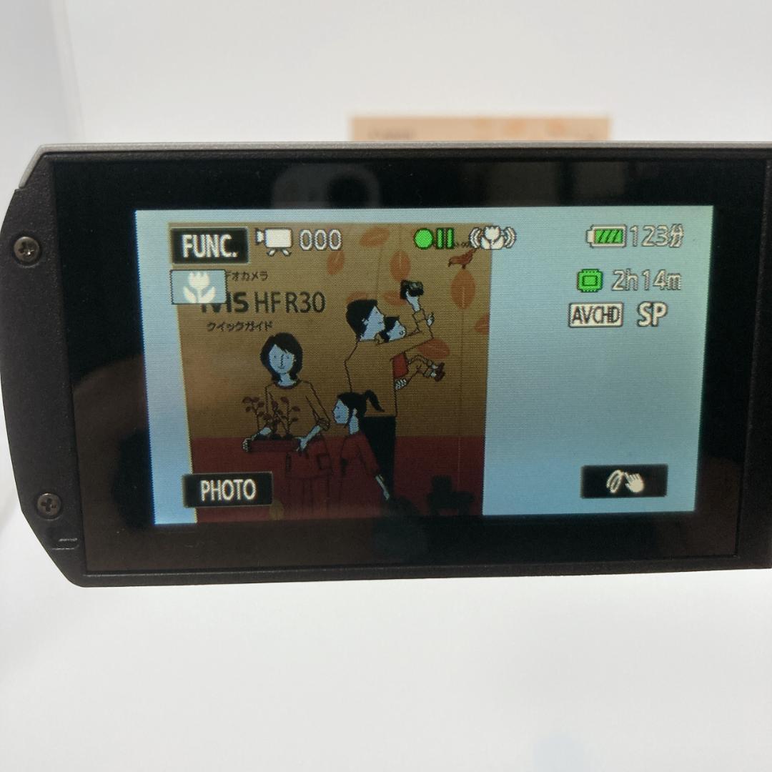 【美品】Canon キャノン ivis HF R30 ビデオカメラ 付属品多数