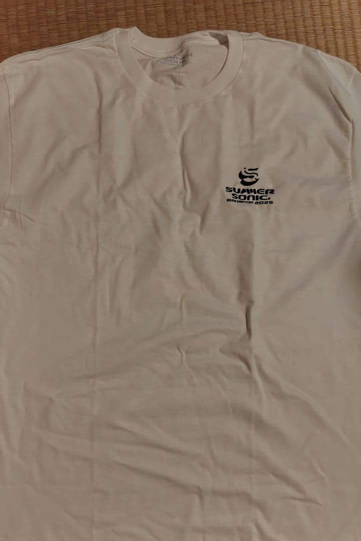 サマソニバンコク　2025 Tシャツ　白Ｌサイズ Man 他