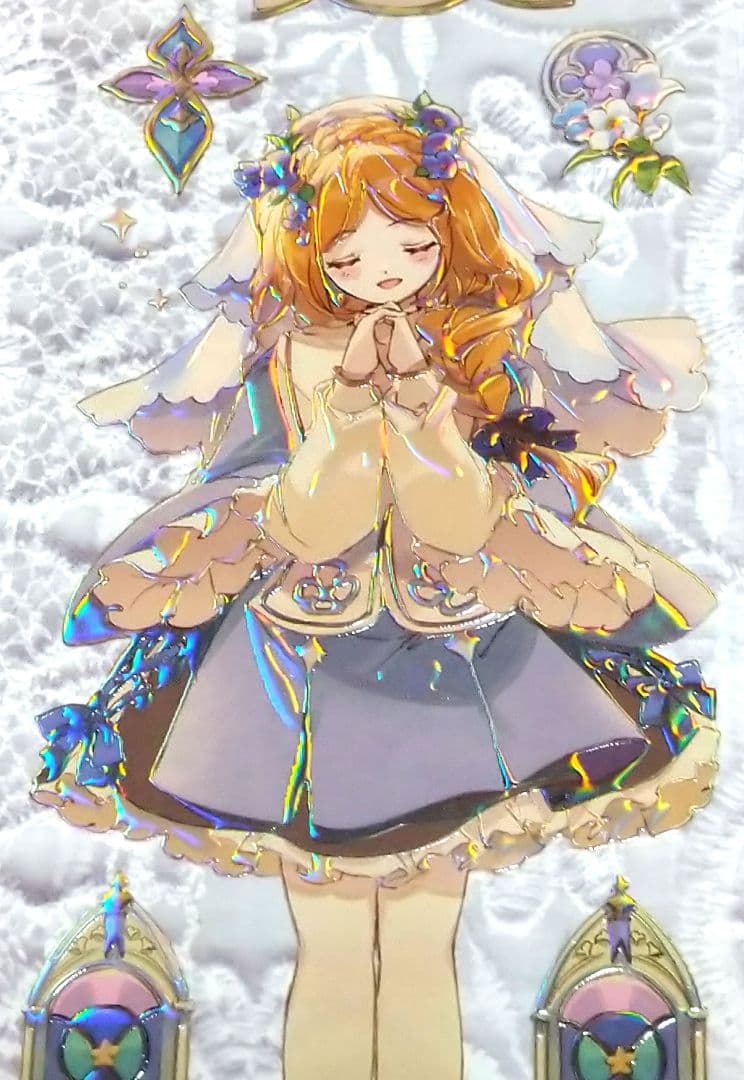 ✩完売御礼✩J365＃神圣颂歌(虹光)shine切り売り海外人物マステ女の子