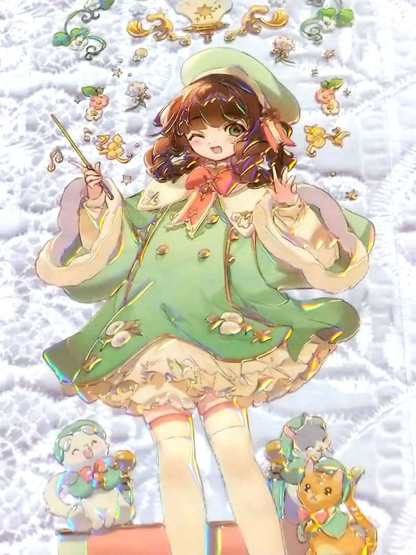 ✩完売御礼✩J365＃神圣颂歌(虹光)shine切り売り海外人物マステ女の子