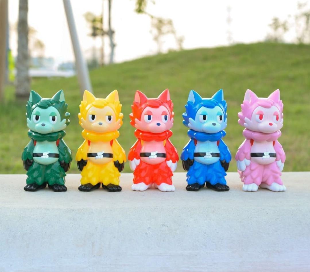 おおかみくん TOEI ART FES. 秘密戦隊ゴレンジャー 10体セット