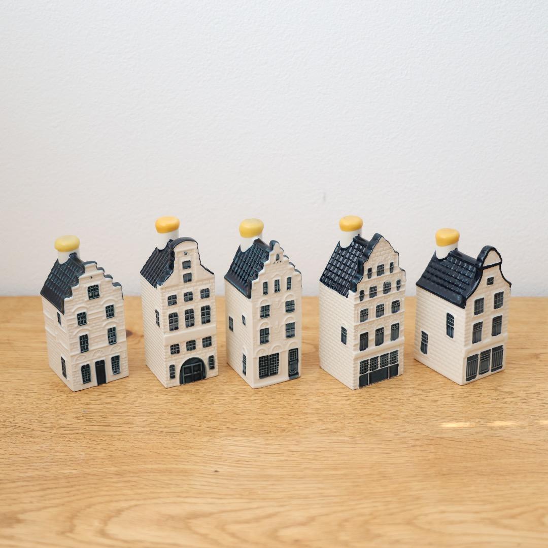 klm オランダ航空 ミニチュアハウス 10個セット