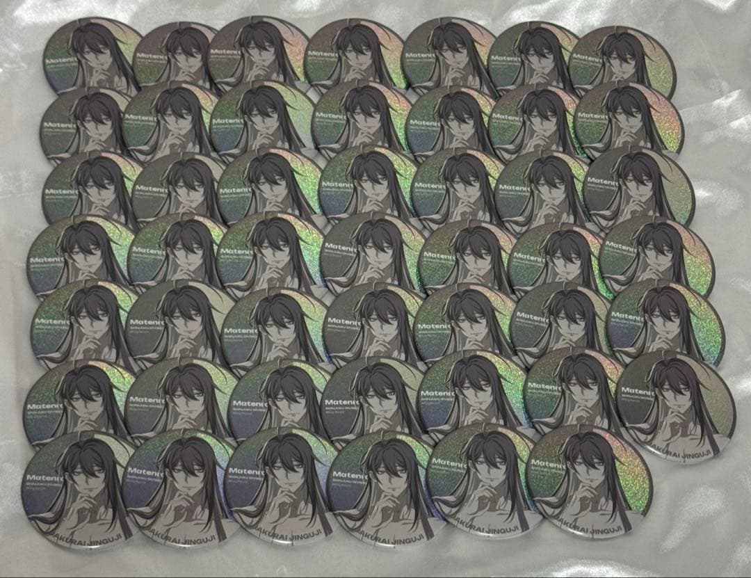 ヒプノシスマイク　ラメ缶バッジ (LIVE ANIMA ver.) 神宮寺寂雷