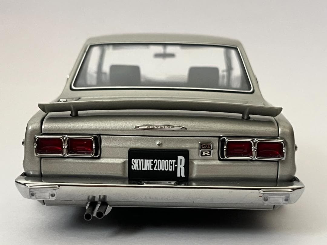 オートアート 1/18 日産スカイラインGT-R ハコスカ カスタム品 箱付