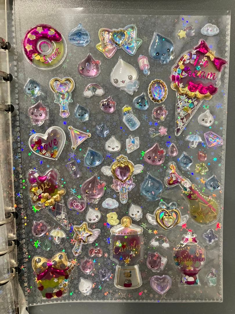 A5シール帳完成品大量まとめ売り ボンボンドロップシールなど