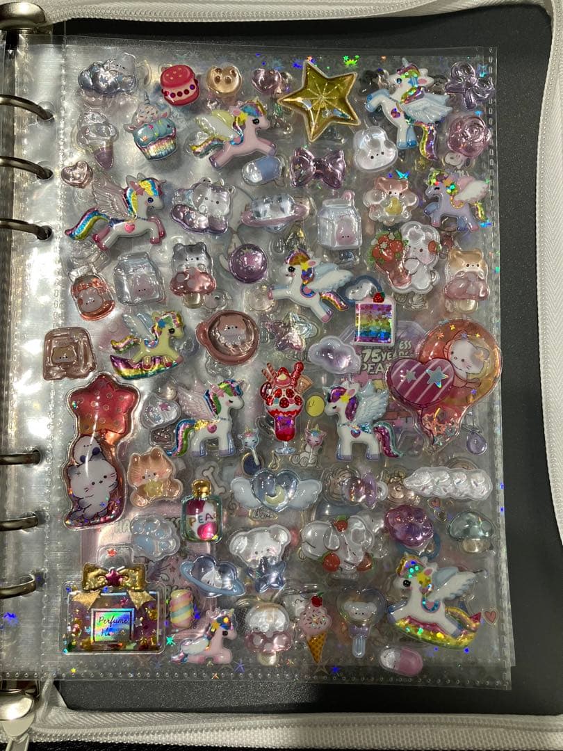 A5シール帳完成品大量まとめ売り ボンボンドロップシールなど