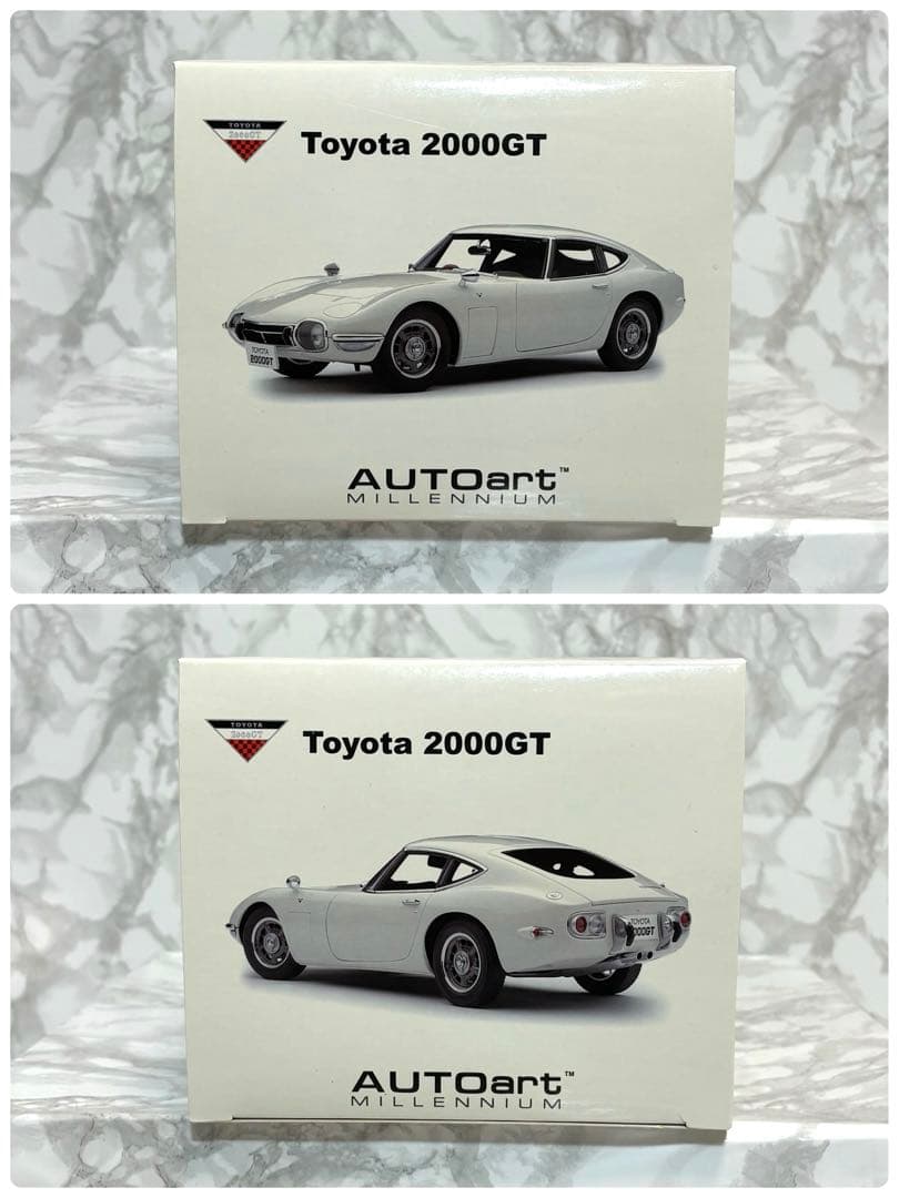 【未開封・希少】オートアート 1/18 トヨタ 2000GT ホワイト